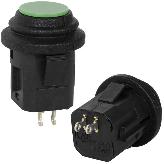 Кнопочные переключатели SB570-G IP65 on-off ф14mm SB570-G IP65 on-off ф14mm