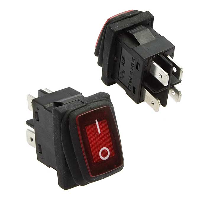 Клавишные переключатели SB015 IP65 on-off 13x19.2mm SB015 IP65 on-off 13x19.2mm