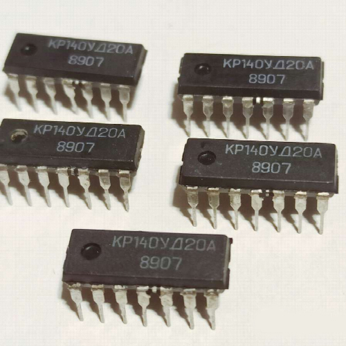 Микросхемы КР140УД20А КР140УД20А