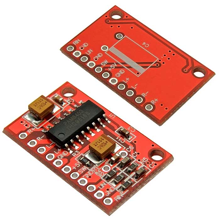 Электронные модули (arduino) 3W*2 Mini Microfone 3W*2 Mini Microfone