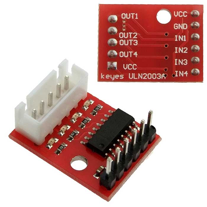 Электронные модули (arduino) Red 5 Line Phase Stepper Motor Red 5 Line Phase Stepper Motor