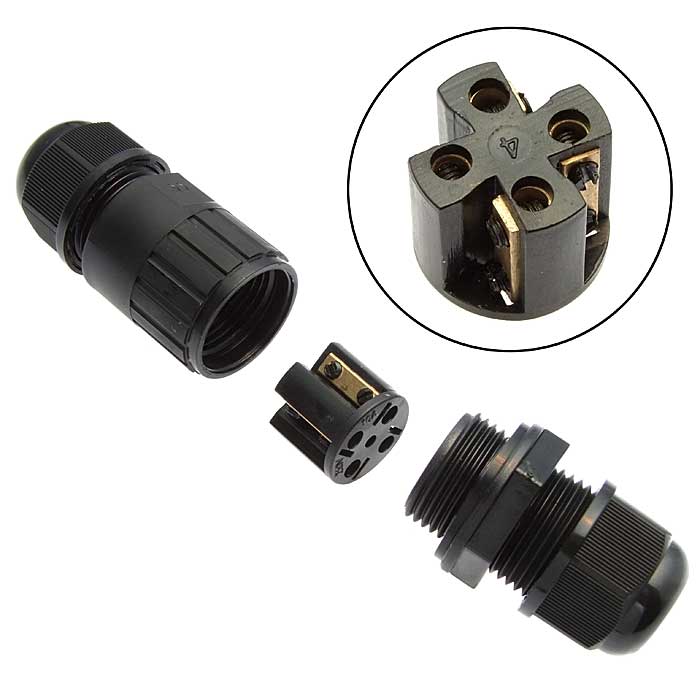 Разъемы, вилки, розетки SZC-4-M20 (d=7-10.5mm) IP68 250V/10 SZC-4-M20 (d=7-10.5mm) IP68 250V/10