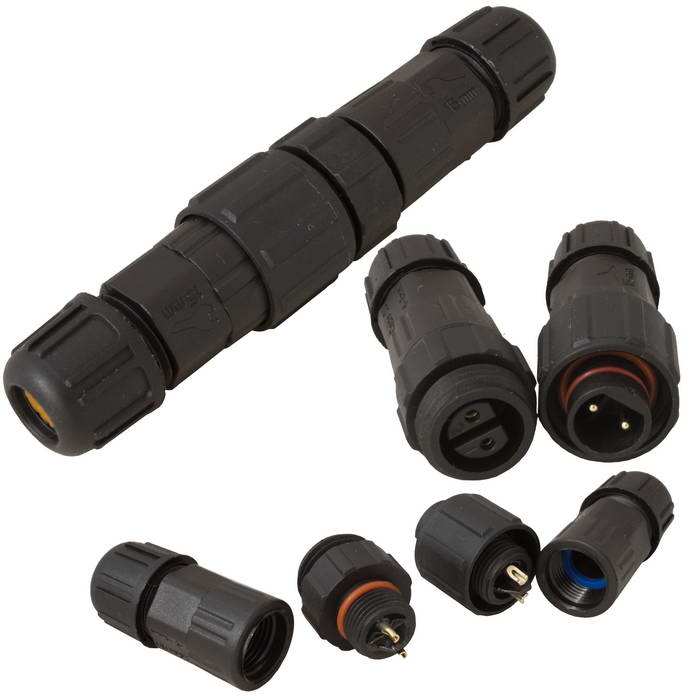 Разъемы, вилки, розетки SZC-188A-2P IP68 (250V 10A) SZC-188A-2P IP68 (250V 10A)