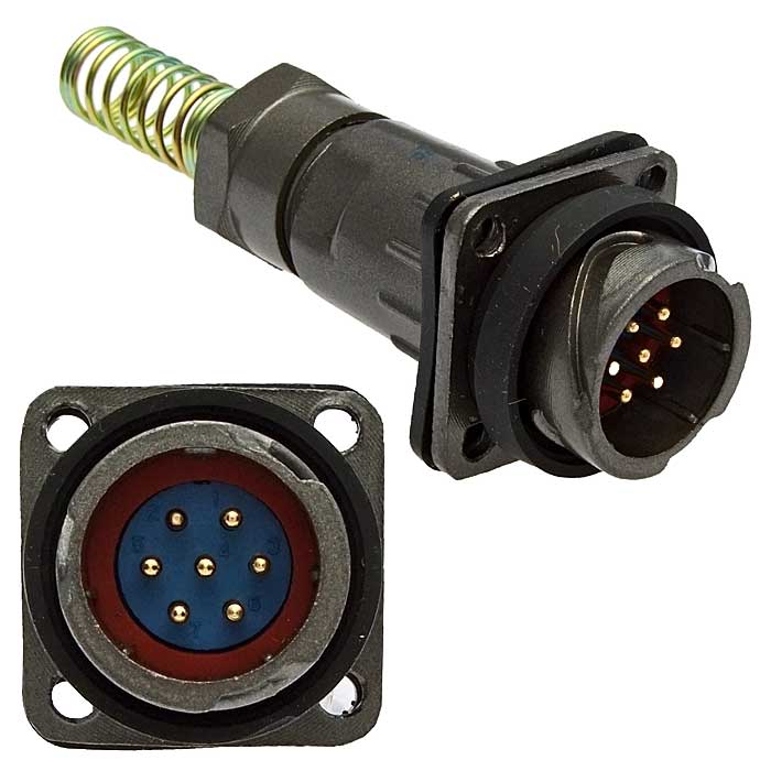 Разъемы, вилки, розетки FQ18-7pin ZPJ-8 FQ18-7pin ZPJ-8