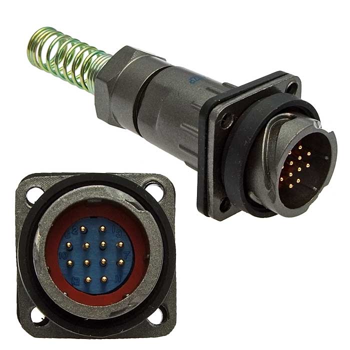 Разъемы, вилки, розетки FQ18-12pin ZPJ-8 FQ18-12pin ZPJ-8