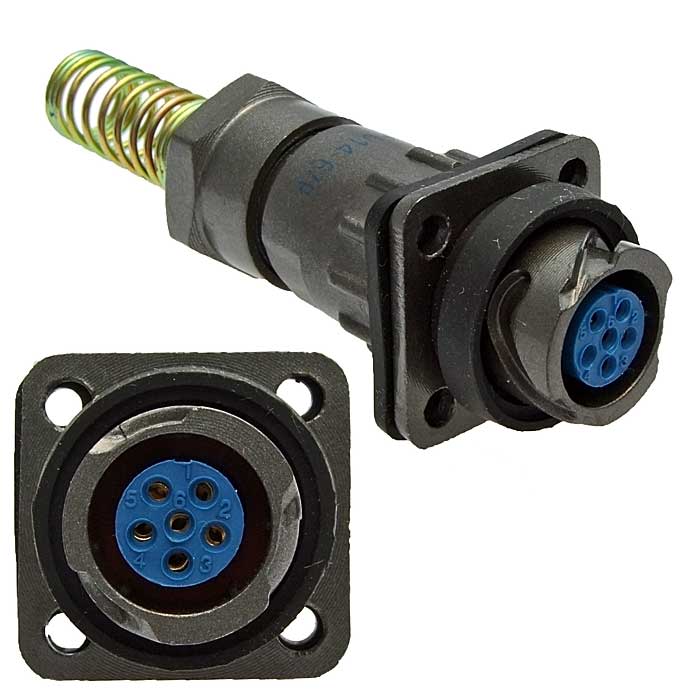 Разъемы, вилки, розетки FQ14-6pin ZPK-8 FQ14-6pin ZPK-8