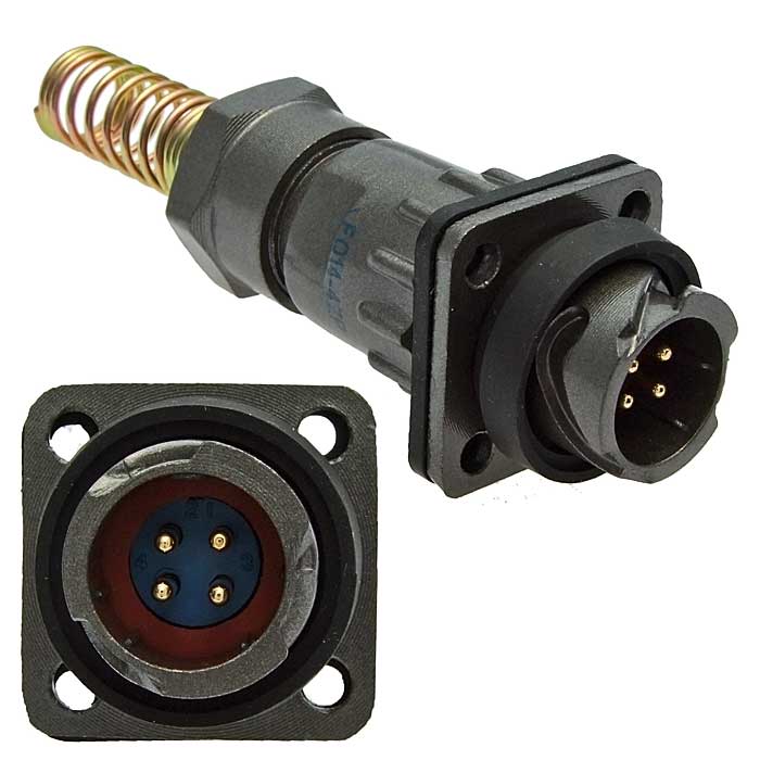 Разъемы, вилки, розетки FQ14-4pin ZPJ-8 FQ14-4pin ZPJ-8