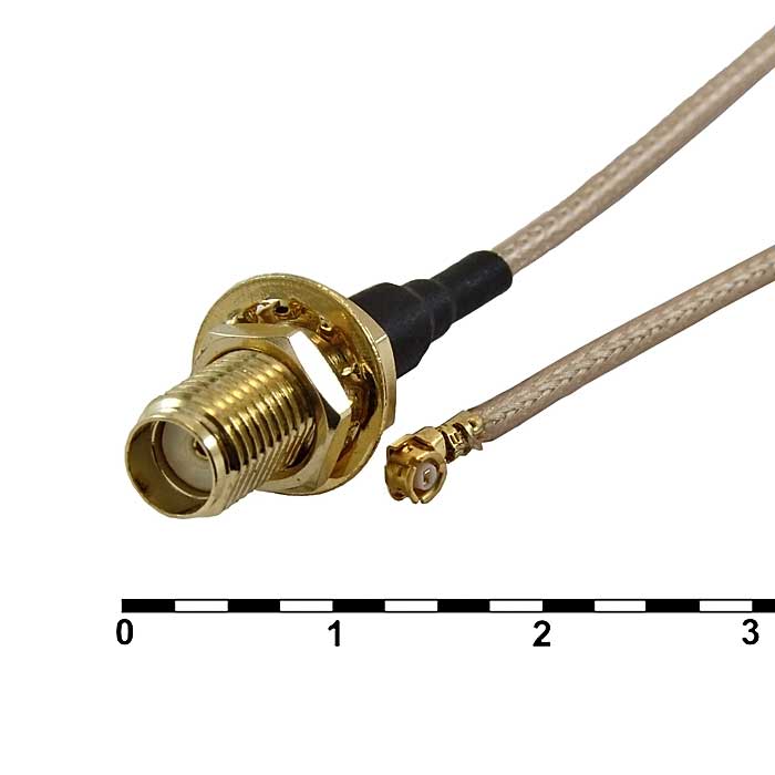 Разъемы, вилки, розетки UFL-F/SMA-F JV-003+O 13CM UFL-F/SMA-F JV-003+O 13CM