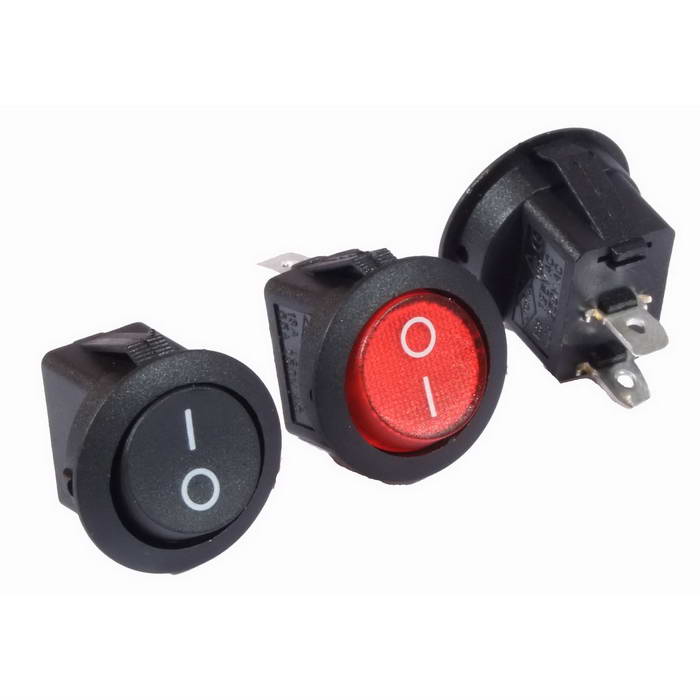 Клавишные переключатели RS-101-8C ON-OFF RS-101-8C ON-OFF