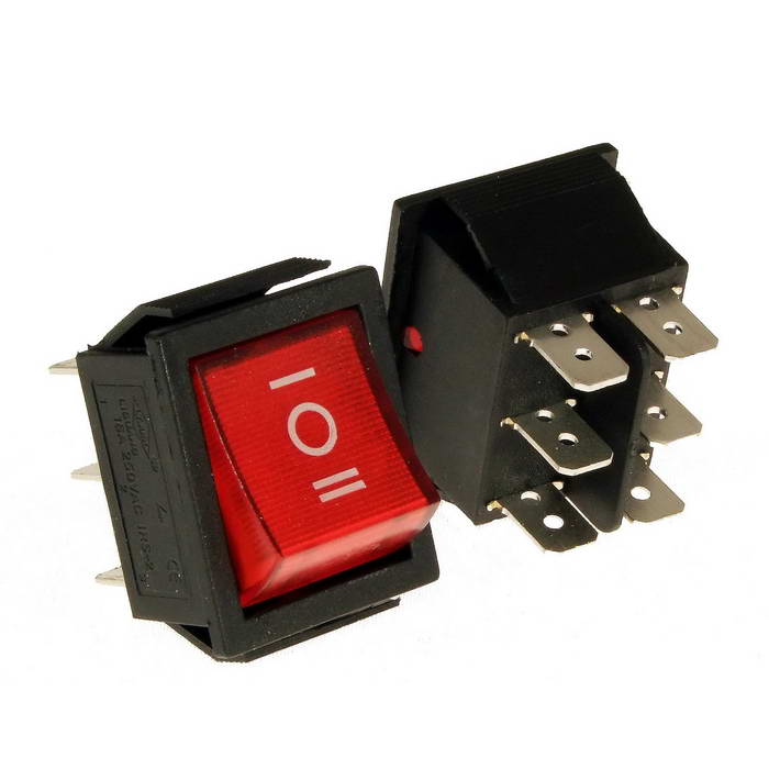 Клавишные переключатели IRS-203-1C ON-OFF-ON IRS-203-1C ON-OFF-ON