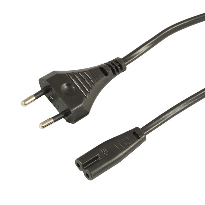 Сетевые шнуры ШВВП-АП S52C7 2х0.75 1.8м(ч) ШВВП-АП S52C7 2х0.75 1.8м(ч)