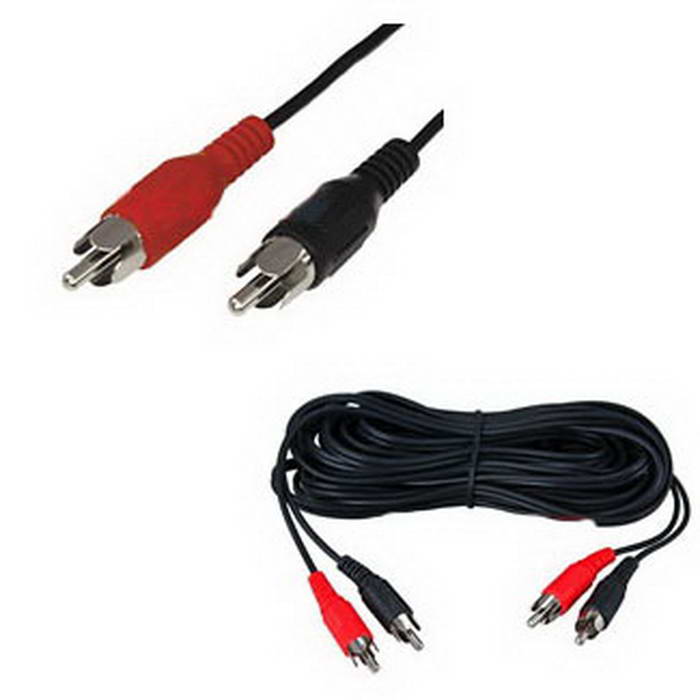 Аудио и видео шнуры 2 RCA - 2 RCA B 7m 2 RCA - 2 RCA B 7m
