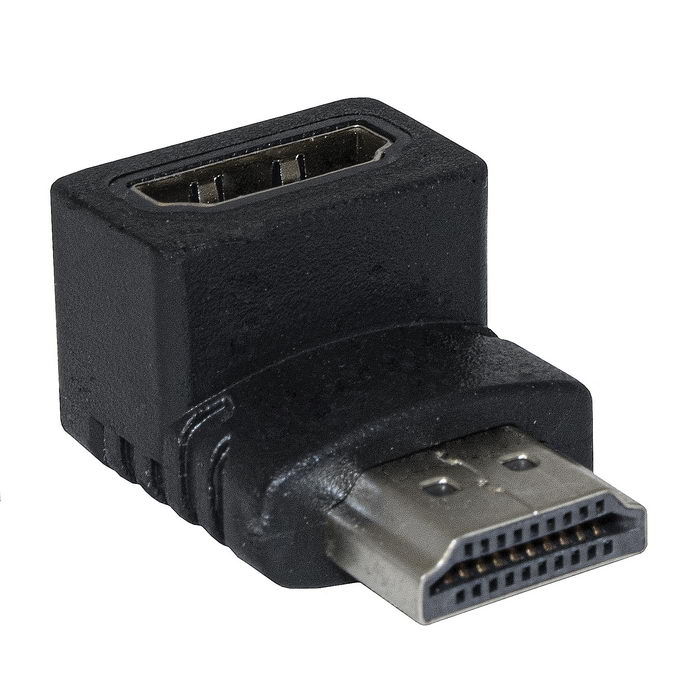 Разъемы, вилки, розетки HDMI (m)-HDMI (f) angle HDMI (m)-HDMI (f) angle