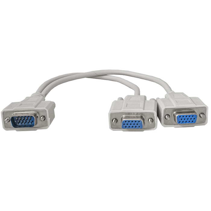 Разъемы, вилки, розетки VGA (m)-2 VGA (f) VGA (m)-2 VGA (f)