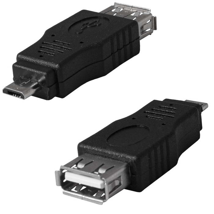 Разъемы, вилки, розетки USB2.0 A(f)-micro USB B(m) USB2.0 A(f)-micro USB B(m)