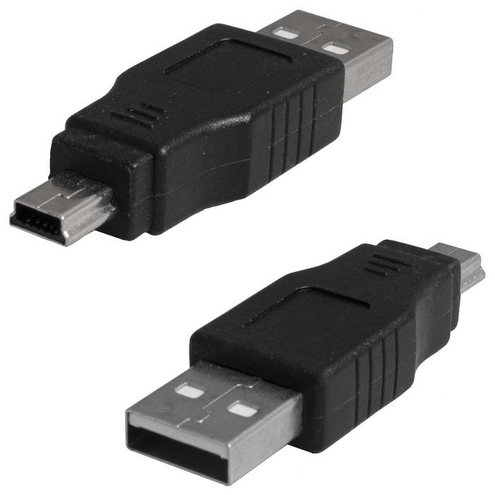 Разъемы, вилки, розетки USB2.0 A(m)-mini USB B(m) USB2.0 A(m)-mini USB B(m)
