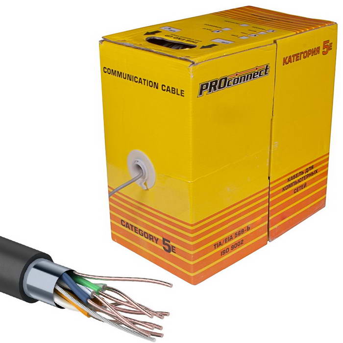 01-0148 F/UTP 5PVC 4PR 26AWG305м