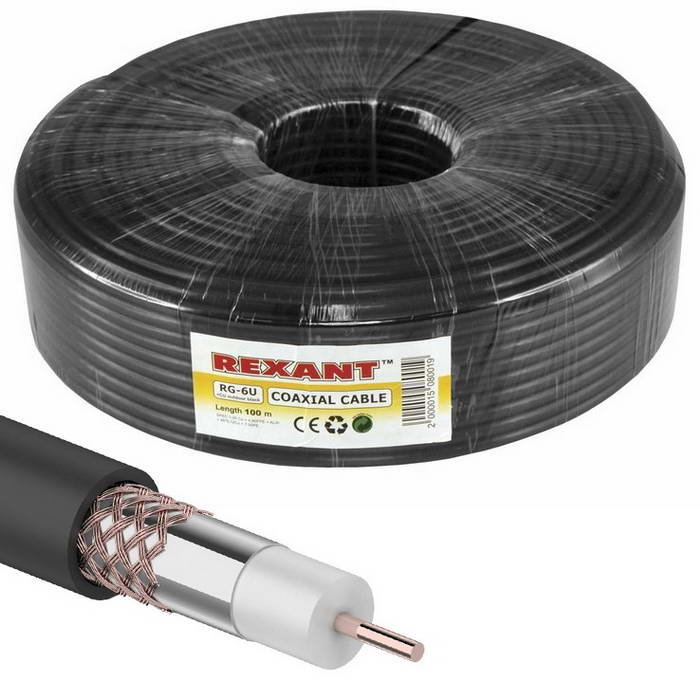 01-2222 RG-6U+Cu 64% 100м(ч)