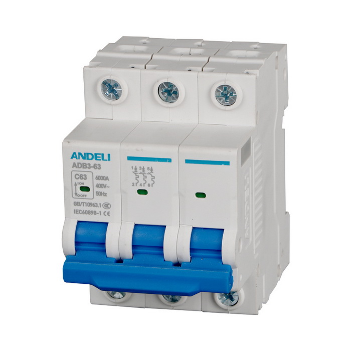 Автоматические выключатели ADB3-63/3P 32A 6kA х-ка C ADB3-63/3P 32A 6kA х-ка C
