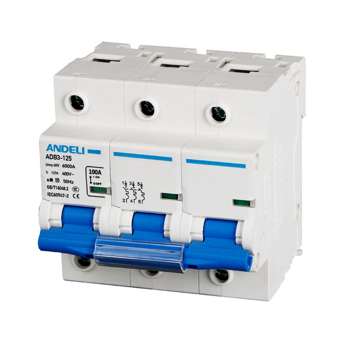 Автоматические выключатели ADB3-125 3P 63A х-ка C ADB3-125 3P 63A х-ка C