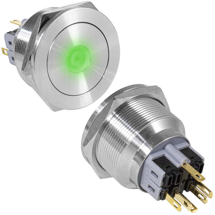 Кнопки антивандальные GQ28PF-11ZD/G/N on-off+off-on GQ28PF-11ZD/G/N on-off+off-on