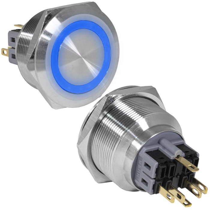 Кнопки антивандальные GQ30-11ZE/B/N on-off+off-on GQ30-11ZE/B/N on-off+off-on