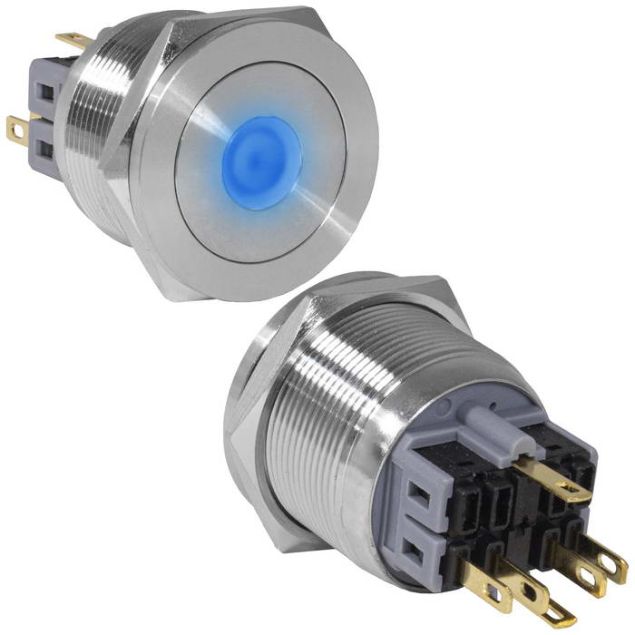 Кнопки антивандальные GQ25PF-11D/B/N on-(off)+off-(on) GQ25PF-11D/B/N on-(off)+off-(on)