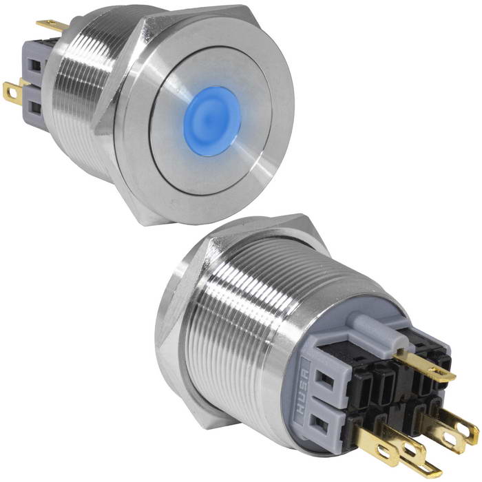 Кнопки антивандальные GQ25PF-11ZD/B/N on-off+off-on GQ25PF-11ZD/B/N on-off+off-on