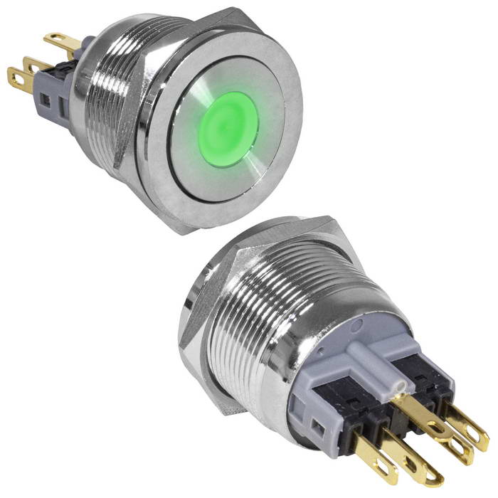 Кнопки антивандальные GQ22PF-11D/G/N on-(off)+off-(on) GQ22PF-11D/G/N on-(off)+off-(on)