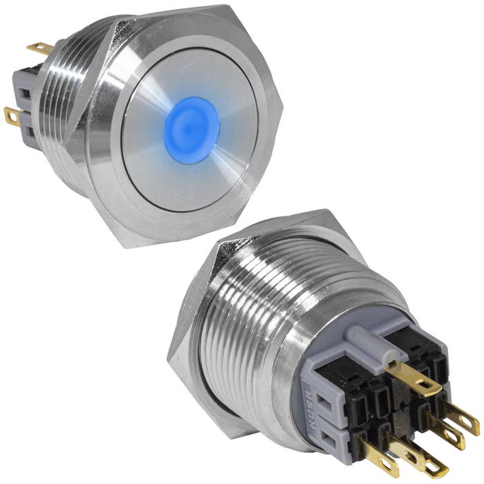 Кнопки антивандальные GQ28-11ZD/B/N on-off+off-on GQ28-11ZD/B/N on-off+off-on