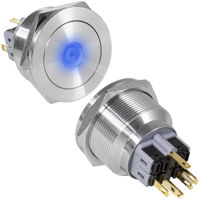 Кнопки антивандальные GQ28PF-11D/B/N on-(off)+off-(on) GQ28PF-11D/B/N on-(off)+off-(on)