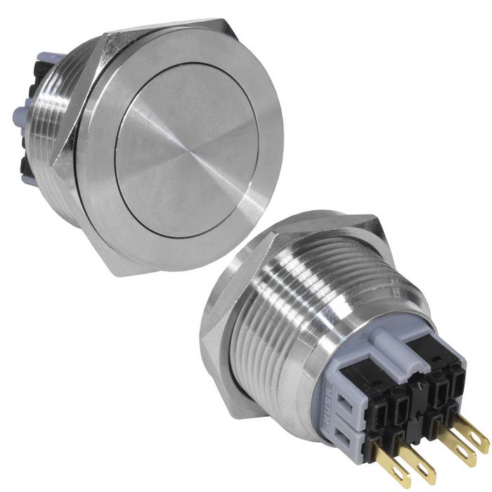 Кнопки антивандальные GQ28PF-11/N on-(off)+off-(on) GQ28PF-11/N on-(off)+off-(on)