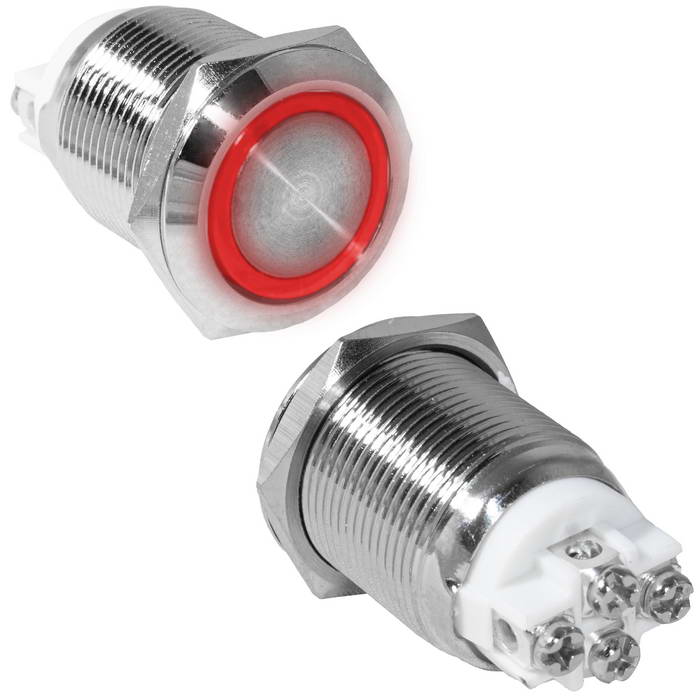 Кнопки антивандальные GQ19F-10ZE/R/N off-on GQ19F-10ZE/R/N off-on