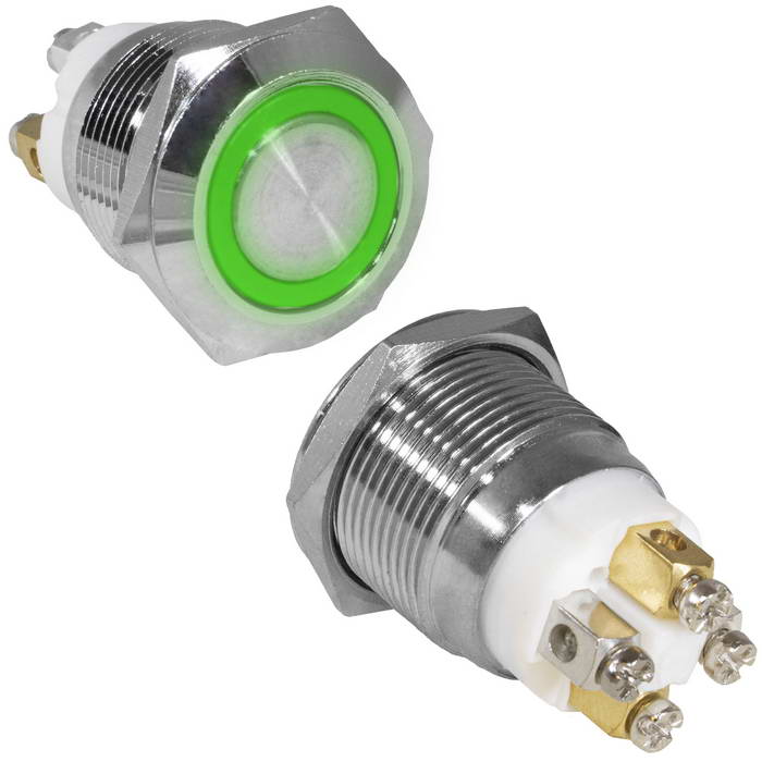 Кнопки антивандальные GQ19F-10E/G/N off-(on) GQ19F-10E/G/N off-(on)