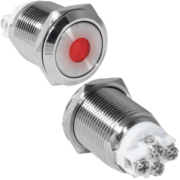 Кнопки антивандальные GQ19F-10ZD/R/N off-on GQ19F-10ZD/R/N off-on