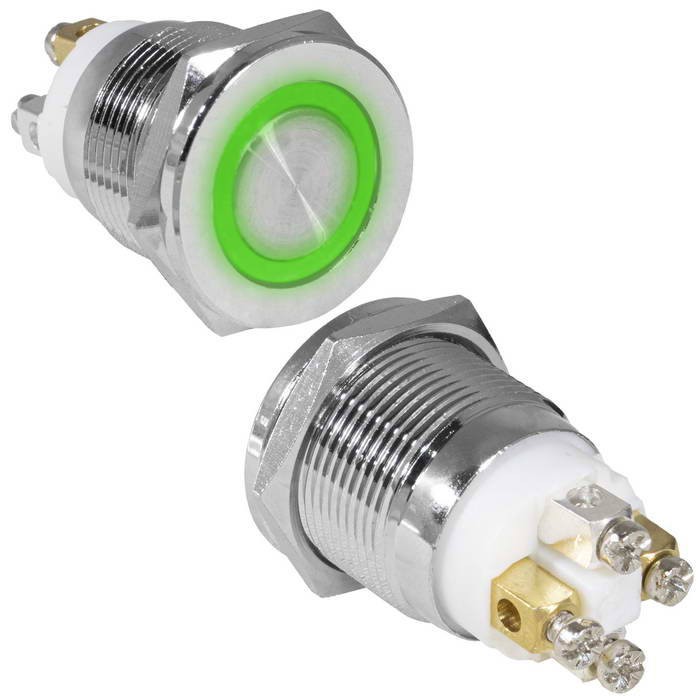 Кнопки антивандальные GQ19PF-10E/G/N off-(on) GQ19PF-10E/G/N off-(on)