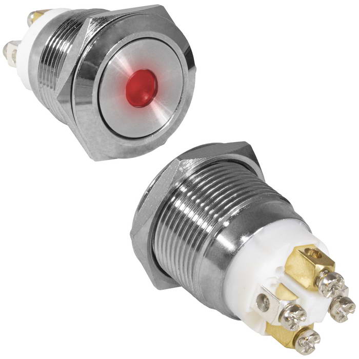 Кнопки антивандальные GQ19F-10D/R/N off-(on) GQ19F-10D/R/N off-(on)