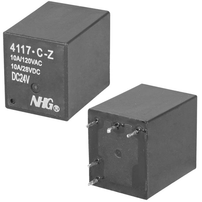 Электромагнитные реле 4117-C-Z-10A-24VDC-1.0 4117-C-Z-10A-24VDC-1.0