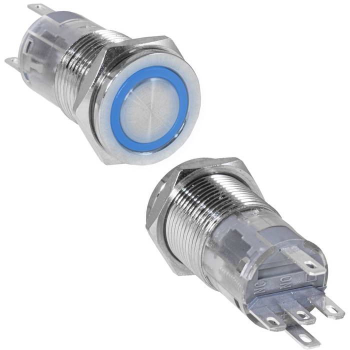 Кнопки антивандальные LAS2GQPF-11E/B/N on-(on) LAS2GQPF-11E/B/N on-(on)