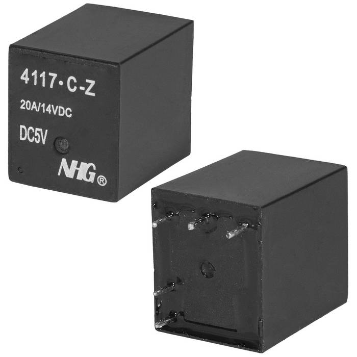 Электромагнитные реле 4117-C-Z-20A-5VDC-1.0 4117-C-Z-20A-5VDC-1.0