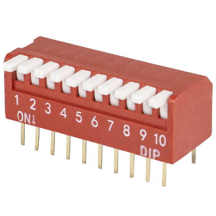 Dip переключатели DP-10 (SWD3-10) DP-10 (SWD3-10)