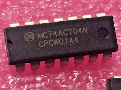 Микросхемы MC74ACT04N (2000г.) MC74ACT04N (2000г.)
