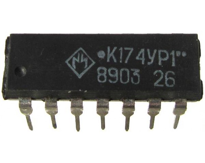 Микросхемы к174ур1 (91г.) к174ур1 (91г.)