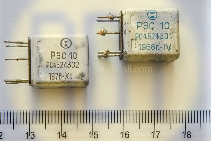 Реле, Контакторы РЭС-10-301 (68г.) РЭС-10-301 (68г.)