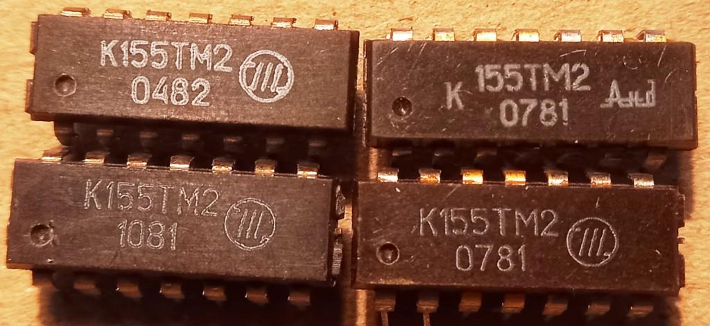 Микросхемы 155ТМ2 155ТМ2