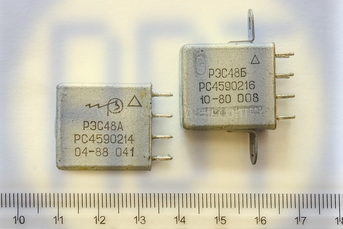 Реле, Контакторы РЭС48А-В (213-04) ПЗ РЭС48А-В (213-04) ПЗ