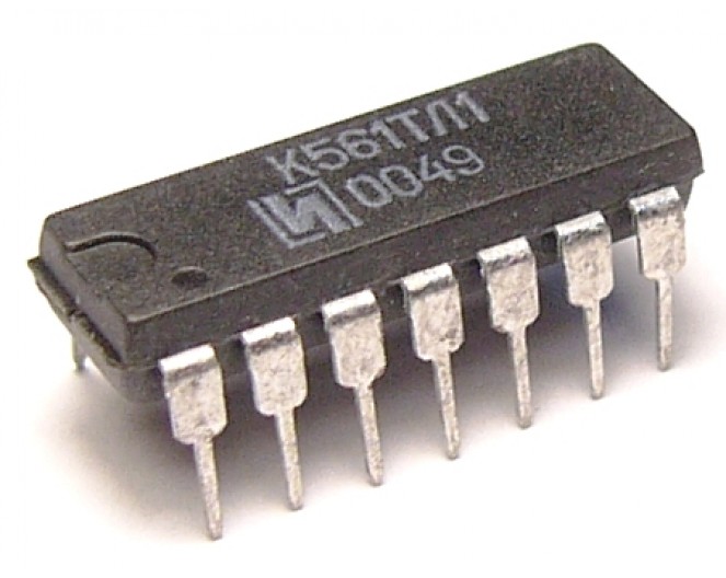 Микросхемы К561ТЛ1А К561ТЛ1А