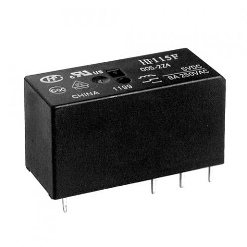 Реле, Контакторы Реле HF115F/012-2ZS4B (12V) Реле HF115F/012-2ZS4B (12V)