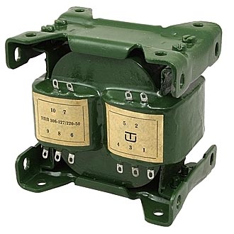 Трансформаторы и дроссели ТПП306-127/220-50 "5" ТПП306-127/220-50 "5"