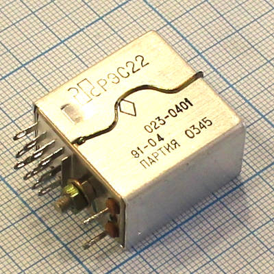Реле, Контакторы РЭС22 023-0401 РЭС22 023-0401